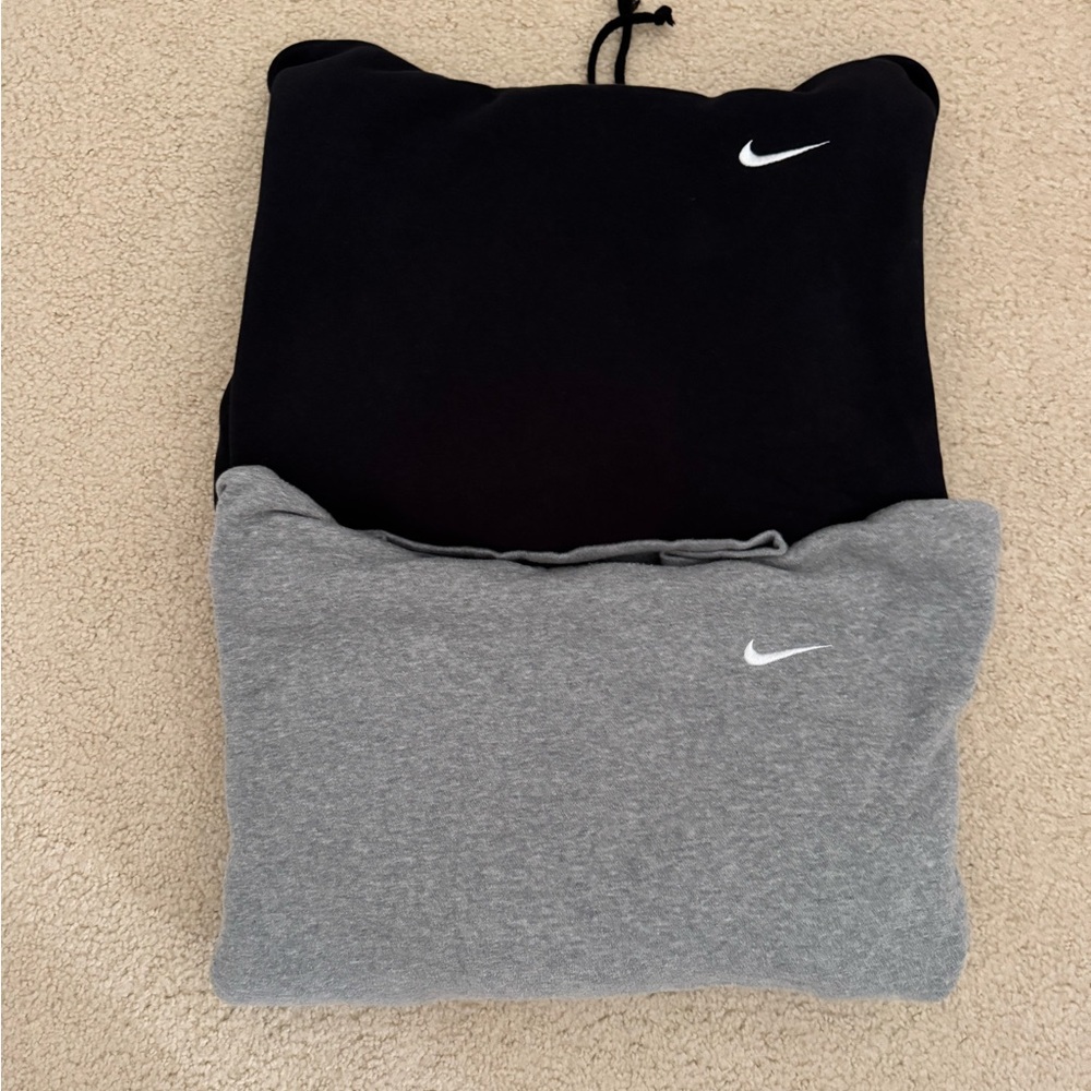 Nike Black and Gray Sweatshirts Bundle